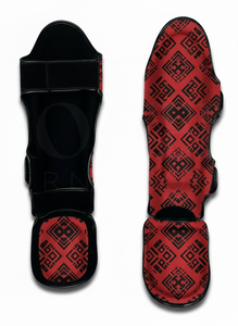 Protections de tibia personnalisées de qualité supérieure pour Muay Thai, Kickboxing, MMA, entraînement et sparring, pour adultes et enfants - Product Image 3
