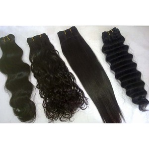 ผมต่ออินเดียแท้แบบดิบ ยังไม่ผ่านกระบวนการ ยี่ห้อ HUMAN HAIR ขนาด 10-34 นิ้ว ขายส่ง - Product Image 6