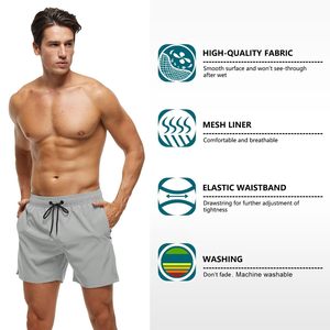 Pantalones de Playa de Secado Rápido al por Mayor, Shorts de Baño, Se Aceptan Pedidos Pequeños, Nueva Tendencia 2025, Trajes de Baño Hechos en Pakistán - Product Image 5