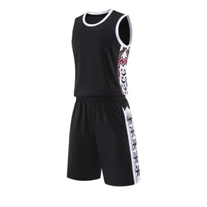 Maillots de basket-ball pour hommes de haute qualité, uniformes respirants imprimés personnalisables, vêtements d'entraînement en mesh pour l'extérieur, vêtements de sport d'équipe - Product Image 2
