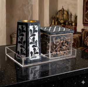Mini Small Bakhour Madkhan Mubkhra Incense Burner Holder for Burning Oud Set for Ramadan <b>Eid</b> Giveaway <b>Gifts</b> - Product Image 1