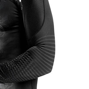 <b>Men's</b> Full Sleeve Black Rash Guard <b>Skull</b> Print Eco-Friendly Anti-Bacterial Quick Dry Spandex Polyester Compression <b>Shirt</b> Right - Product Image 5