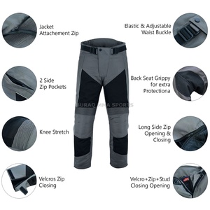 Combinaison de moto Cardura imperméable pour l'hiver, % modal, équipement de moto textile, combinaison deux pièces - Product Image 3