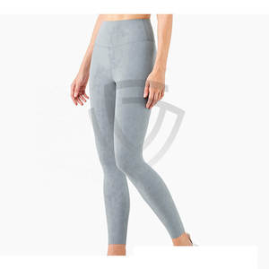 Leggings de Yoga para Mujer, Hechos a Medida, con Logotipo Tejido, de Alta Calidad, con Cintura Elástica para Entrenamiento - Product Image 3