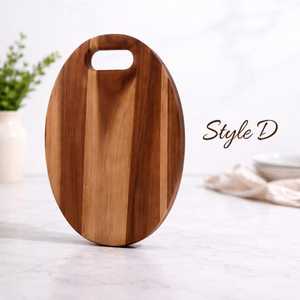 New Arrival Looking Kitchenware <b>Chopper</b> Blocks Solid Wooden Chopping Board Hotel Catering <b>Vegetable</b> Fruits Cutting Boards - Product Image 2