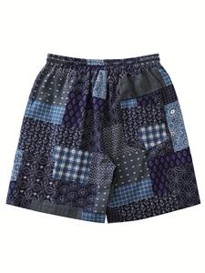 Custom Sublimated 100% Cotton Swim <b>Trunks</b> <b>for</b> <b>Men</b> Quick Dry Beach Shorts Compression Liner Zipper Pocket Solid Service - Product Image 2