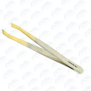 Pinzas para Cejas al por Mayor, Marca Privada, Instrumento de Belleza de Metal Grueso, Herramienta Cosmética con Logotipo Personalizado para Profesionales - Product Image 2