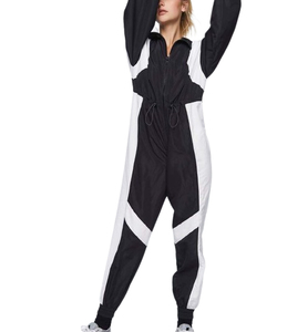 Survêtements de sport personnalisés avec logo brodé, ensembles de survêtements zippés, coupe-vent en nylon, survêtements pour femmes, dernier design - Product Image 3