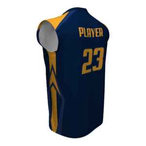 Ensemble de maillots de basket respirants de haute qualité, légers, avec logo personnalisé, sans manches, respirants - Product Image 4