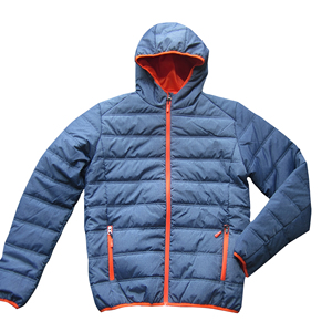 Mens Quilted Padded Winter Jacket Funnel Neck Warm <b>Bubble</b> <b>Coat</b> Soft Lining Casual Zip Up Outerwear Wholesale Garment Supplier - Product Image 1