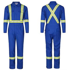 Overol de Seguridad de Primera Calidad, Ropa de Trabajo 100% Algodón, Protección Industrial, Precio Económico, Overol de Seguridad de Cuerpo Completo - Product Image 3