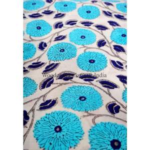 Tela de Algodón 100% Transpirable, Estampada a Mano, Hecha a Mano en Jaipur, Tradicional, Ecológica, con Estampado de Bloques - Product Image 5