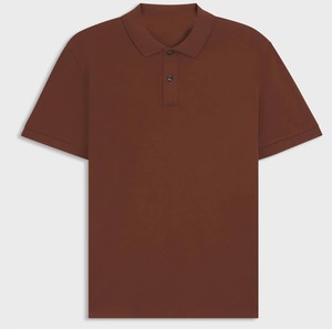 Polo de Punto de Manga Corta Color Verde Oliva para Hombre, Estilo Casual, Corte Regular - Product Image 1