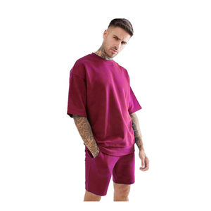 Ensemble court deux pièces personnalisé, nouvelle collection, pour hommes et femmes, tenue streetwear décontractée, vêtements d'été OEM, respirant et élégant - Product Image 1