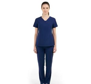 Women's Cotton Spandex Medical <b>Scrub</b> <b>Sets</b> Nurse Uniforms Hospital <b>Scrubs</b> Uniforms <b>Sets</b> Medical <b>Scrub</b> OEM Services - Product Image 1