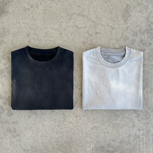 Streetwear Custom Printed Oversized Organic Cotton Camo Camouflage Short Sleeve <b>Tshirt</b> Graphic T-shirts for Men - Product Image 4