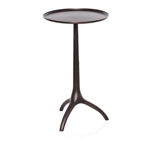 Contemporary Brass Coffee <b>Table</b> <b>Round</b> Top Modern Metal Frame Living Room Furniture Handmade Design <b>Side</b> <b>Tables</b> - Product Image 4