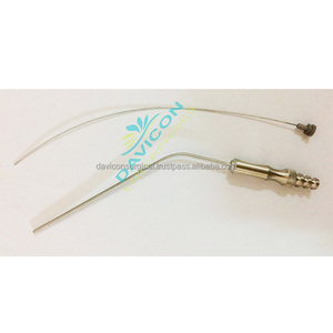 Frazier หลอดดูดสเตนเลสแบบแมนนวล8ช่อง, อุปกรณ์ผ่าตัดพื้นฐาน - Product Image 4