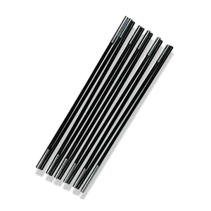 High Quality Black Outdoors Folding Poles Customizable Fiberglass FRP <b>Tent</b> Pole Cutting Service High Strength Anti-corrosion - Product Image 4