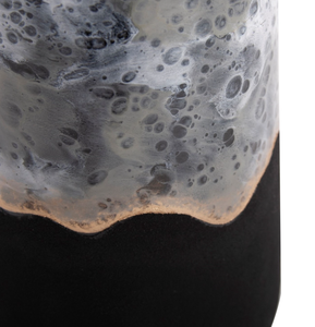 Florero de hierro con acabado dorado de estilo antiguo para decoración del hogar real bohemio victoriano con detalles exquisitos para uso en el suelo - Product Image 3