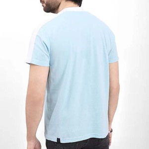 เสื้อยืดคอกลมแขนสั้นผู้ชายสีดำ ผ้าคอตตอน 100% ผ้าเนื้อดี พิมพ์ลายโลโก้ด้านหน้า สไตล์ทางการ ทรงหลวม ไม่เป็นขุย ใส่ได้ในฤดูร้อน - Product Image 5
