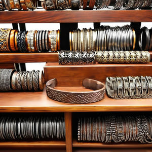 กำไลข้อมือทองแดงแท้สไตล์ทิเบตแบบวินเทจ ผสมผสานความดั้งเดิมและความทันสมัย ทำด้วยมือ สำหรับผู้ชาย ผู้หญิง ปรับขนาดได้ แบบอินเดีย สำหรับทุกเพศ - Product Image 4