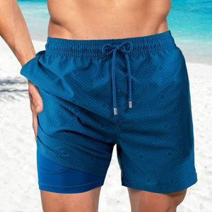 กางเกงขาสั้นผู้ชายรุ่นใหม่ปี 2026 ราคาโรงงาน แห้งเร็ว คุณภาพพรีเมียม กางเกงขาสั้นผู้ชายสำหรับฤดูร้อน รับผลิตแบบ OEM ขายส่ง พร้อมสกรีนโลโก้ตามสั่ง - Product Image 3