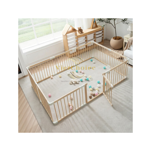 Centro de Actividades Seguro para Niños, 4/6/8 Paneles, Ecológico, Fácil de Plegar, Diseño Moderno, Acabado Suave, Hecho en Vietnam - Parque Infantil VietChoice - Product Image 5