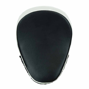 Curved Leather Eco-friendly Customizable <b>Focus</b> Mitts for Boxing Muay Thai Kickboxing-Coaching Hand Target Strike Shield Punching - Product Image 2