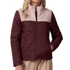 Warm and Durable Puffer Jacket for Women Full-Length Zip and breathable Design for Comfort During Harsh Weather Conditions - Product Image 1