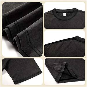 Camisetas Personalizadas de Alta Calidad para Hombre, Hechas a Medida, con Estampado de Transferencia Térmica, Color Sólido, Diseño Liso, Tallas Grandes - Product Image 5