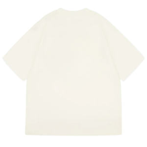 Camiseta de Algodón Oversize para Hombre con Logo Minimalista en el Pecho, Estilo Urbano, Manga Corta, Casual, de Moda, Venta al por Mayor, Fabricante OEM - Product Image 1