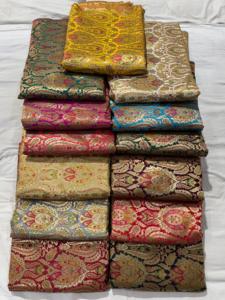 ผ้าไหมคิมฮาบเนื้อพรีเมียมทำมือ คุณภาพสูง ลายปักแบบดั้งเดิม น้ำหนักปานกลาง เหมาะสำหรับชุดพื้นเมือง งานแต่งงาน และตกแต่งบ้าน - Product Image 1