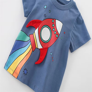 Camiseta para Bebé Niño 2026, 100% Algodón, Tela Suave, Logotipo Personalizado, Fabricante Mayorista OEM ODM - Product Image 2