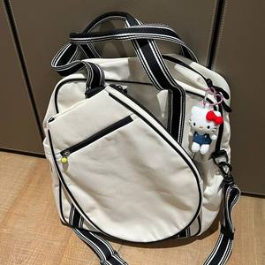 Bolsa Deportiva Bagnex de Mezclilla para Tenis y Bádminton, 50-70L, Gran Capacidad, con Cierre de Cremallera, para Llevar al Hombro o Cruzada - Product Image 3