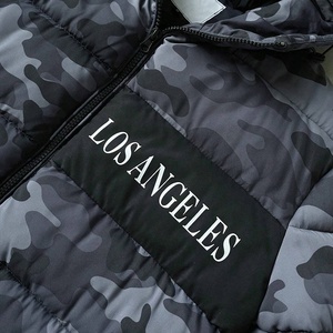 Blouson matelassé camouflage pour homme 2026, coupe-vent, à capuche, fermeture éclair, hiver, décontracté, épais, rembourrage en polyester, coupe régulière - Product Image 5