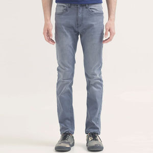 Jeans de Mezclilla Estilo Jogger con Cintura Ajustable con Cordón, Puños Elásticos, Cómodos para Usar en Casa y al Aire Libre, para Hombres y Niños - Product Image 2