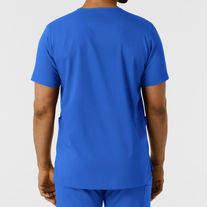 Fashionable Design Multi Pocket <b>Scrub</b> <b>Top</b> & Pants Uniform Dental Uniform <b>Scrub</b> Men <b>Scrub</b> Set Medical Uniforms - Product Image 2
