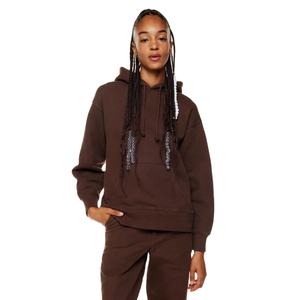 100% coton polaire en gros blanc pull surdimensionné femmes sweats à capuche long sweat à capuche - Product Image 1