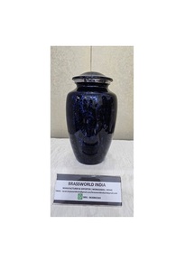 Exportador Profesional de Urnas de Cremación para Adultos de Aluminio Estilo Americano con Acabado Negro Perla de Diseño Premium de Alta Gama en Venta - Product Image 3