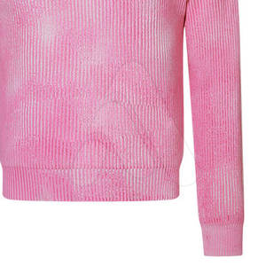 Suéter Oversize con Cuello Redondo y Lavado Ácido, Tendencia 2026, para Hombre, Ropa Casual de Punto, Estilo Urbano, 100% Algodón, Transpirable - Product Image 4