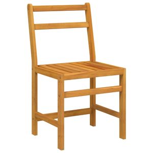 Set da balcone in legno massello di Acacia 3 pezzi elegante collezione di mobili da giardino - Product Image 3