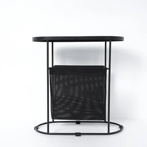 LINEA metal <b>side</b> <b>table</b> living room modern <b>side</b> <b>table</b> black metal <b>side</b> <b>table</b> <b>glass</b> top <b>side</b> <b>table</b> small <b>side</b> <b>table</b> sofa <b>side</b> - Product Image 4