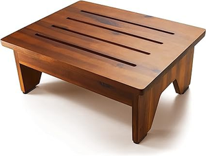 Marchepied en bois pour lits hauts, robuste, en bois massif, pour adultes et enfants, utilisation à la maison, pour une montée facile, marchepied de chevet - Product Image 4