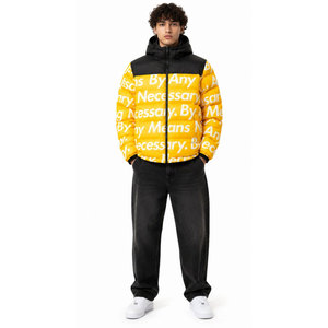 <b>Cheap</b> Price Men <b>Puffer</b> <b>Jacket</b> OEM Customized Logo Solid Color Outdoor Wear Bubble Quilted Fashion Clothing Winter <b>Jacket</b> - Product Image 2