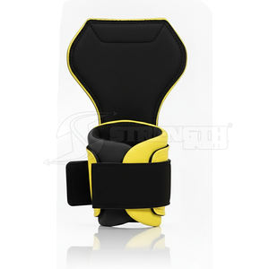 Agarraderas ajustables para levantamiento de pesas con diseño acolchado para levantamiento pesado y press de banca - Product Image 2