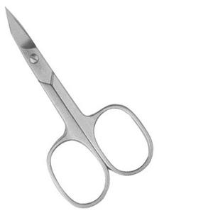 Cortador de cutículas de acero inoxidable, removedor de piel muerta, tijeras de pedicura, herramienta de Arte de uñas, tijeras pequeñas para cejas, 1 ud. - Product Image 2