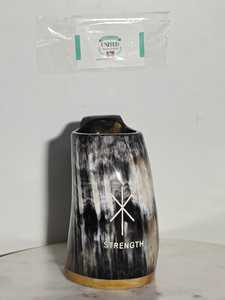 Horn Mug With Horn Handle <b>Bottle</b> Opener Tankard Horn Cup blank sublimation, diy - Product Image 5