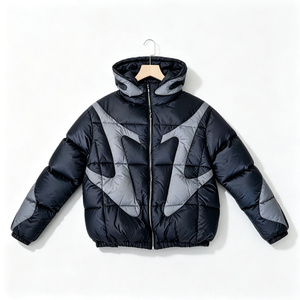 Chaqueta Acolchada de Invierno Ligera y de Alta Calidad Unisex, Hecha de Poliéster, Diseño Impermeable, Estilo con Cuello Alto, Reversible, Ecológica - Product Image 3