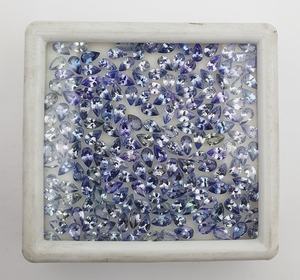 Pierre précieuse naturelle de Tanzanite de qualité supérieure, taille poire, facettée, 3x5mm, calibrée, bleue, pour la fabrication de bijoux, vente en gros - Product Image 2